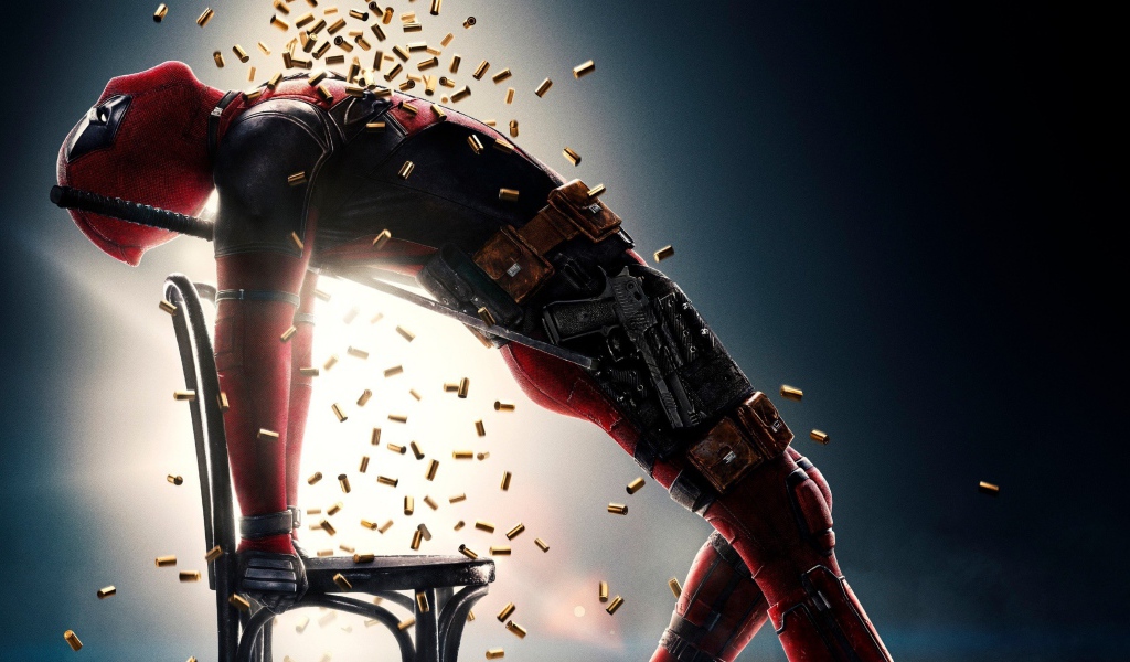 Супергерой Дэдпул под ливнем пуль, 2018