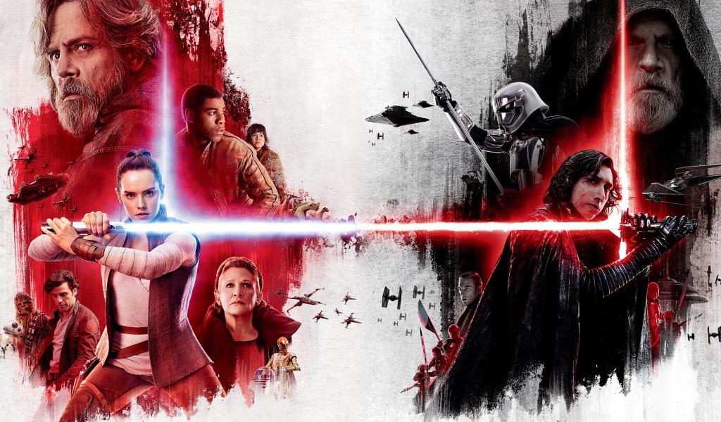 Главные герои фильма Звёздные войны. Последние джедаи