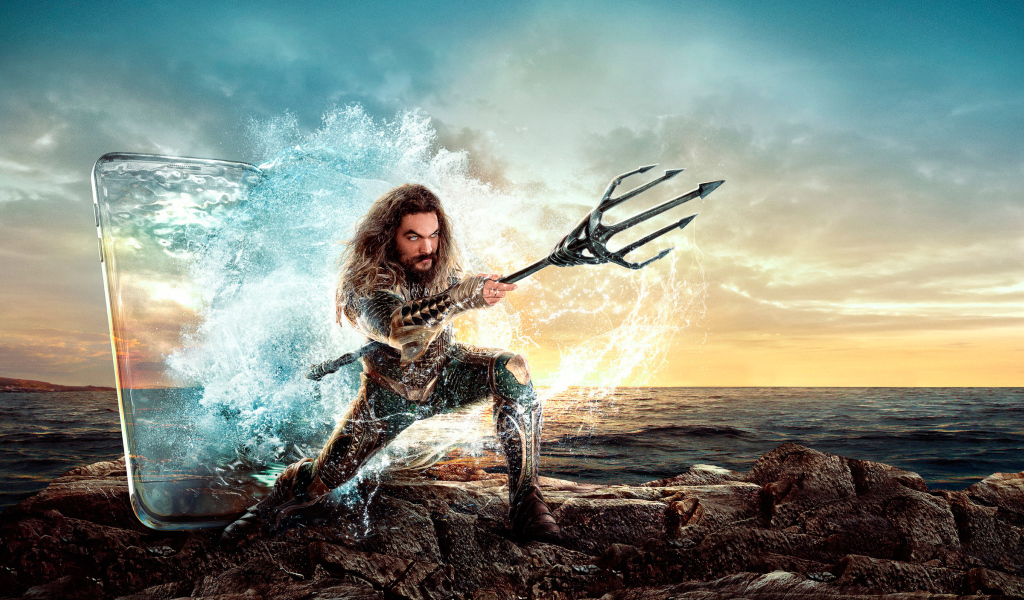Главный герой фильма Аквамен