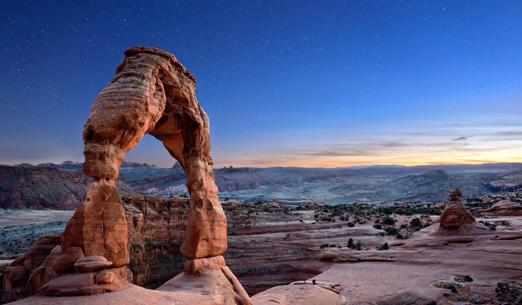 Скала Delicate Arch, Национальный парк Арчиз