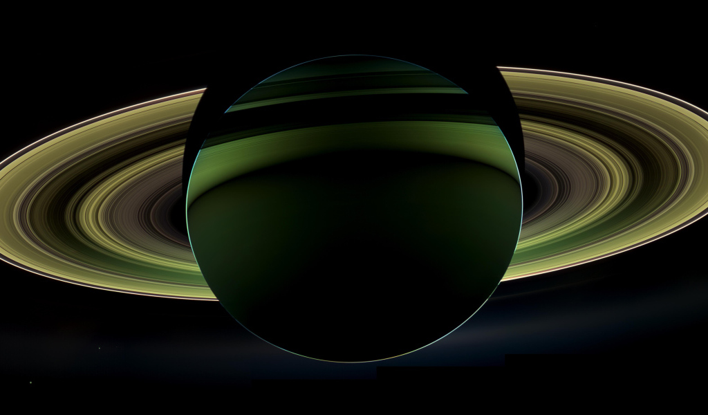 Планета сатурн крупным планом