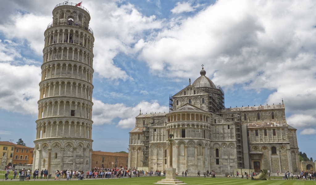 Пизанская башня, Тоскана. Италия