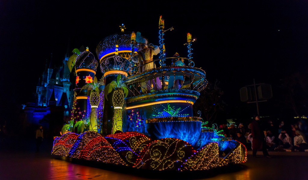 Парк развлечений Диснейленд, Токио. Япония