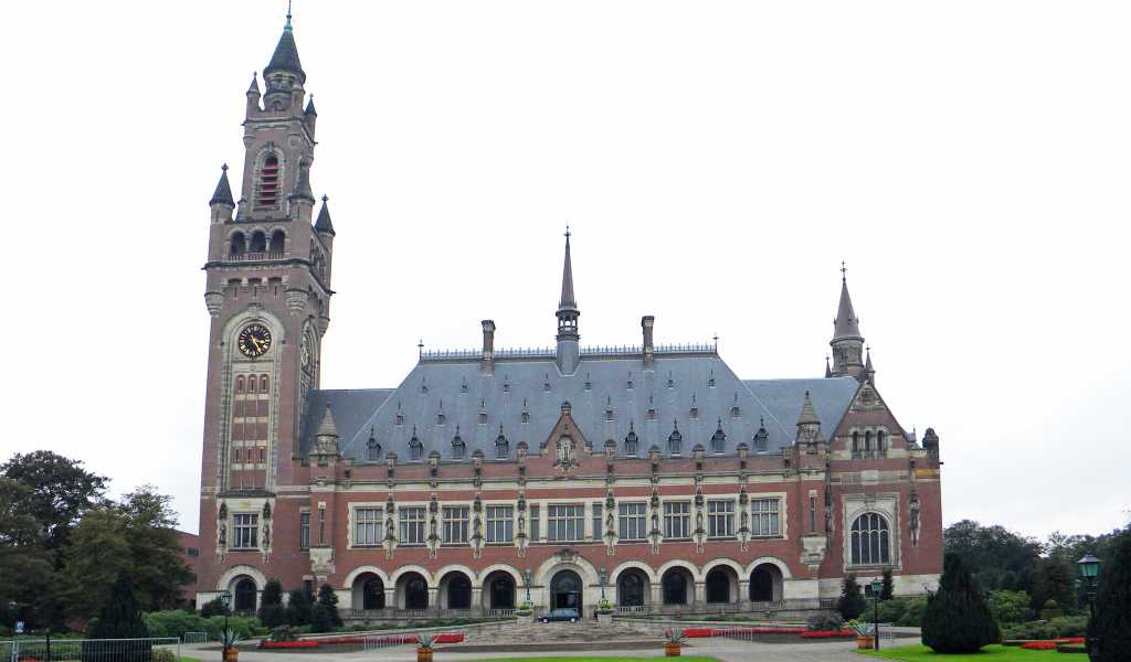 Здание  Дворец мира, Гаага. Нидерланды