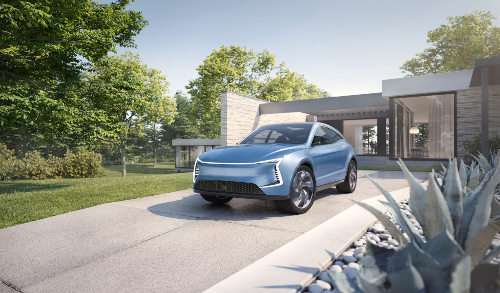 Электрический кроссовер концепт SF Motors SF5, 2019 года