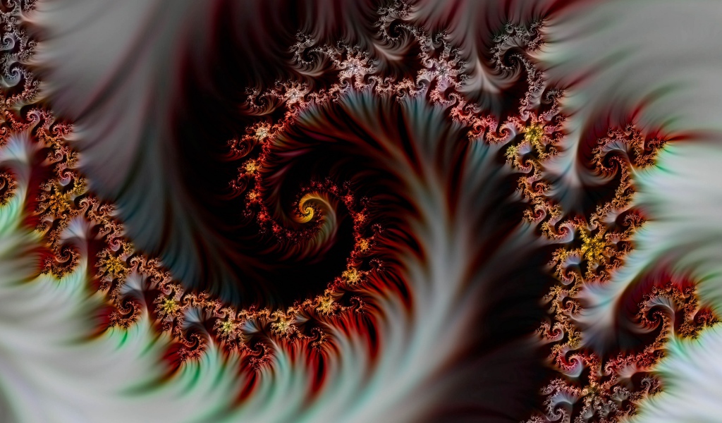 Красивый абстрактный коричневый волнистый рисунок