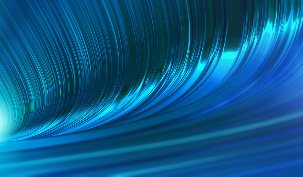 Голубые абстрактные волны крупным планом