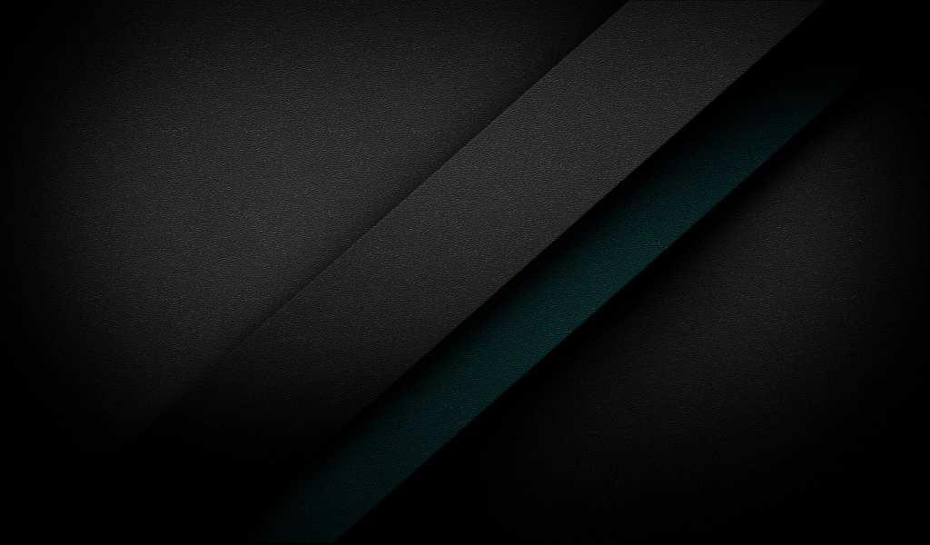 Зеленая линия на черном  фоне, 3д графика