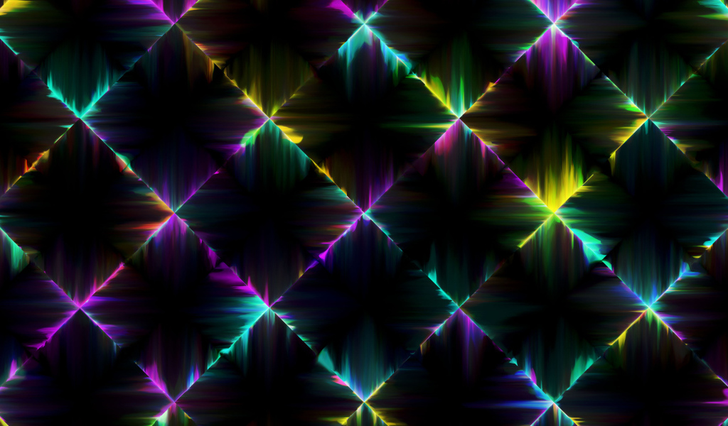 Неоновые разноцветные линии 