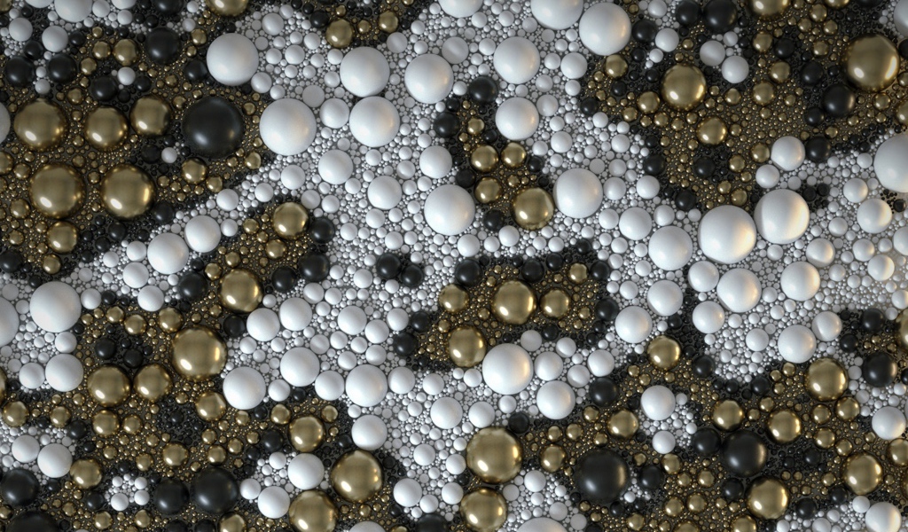 Абстрактные разноцветные пузыри 