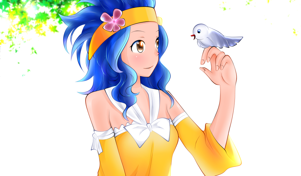 Персонаж Levy McGarden аниме Хвост Феи