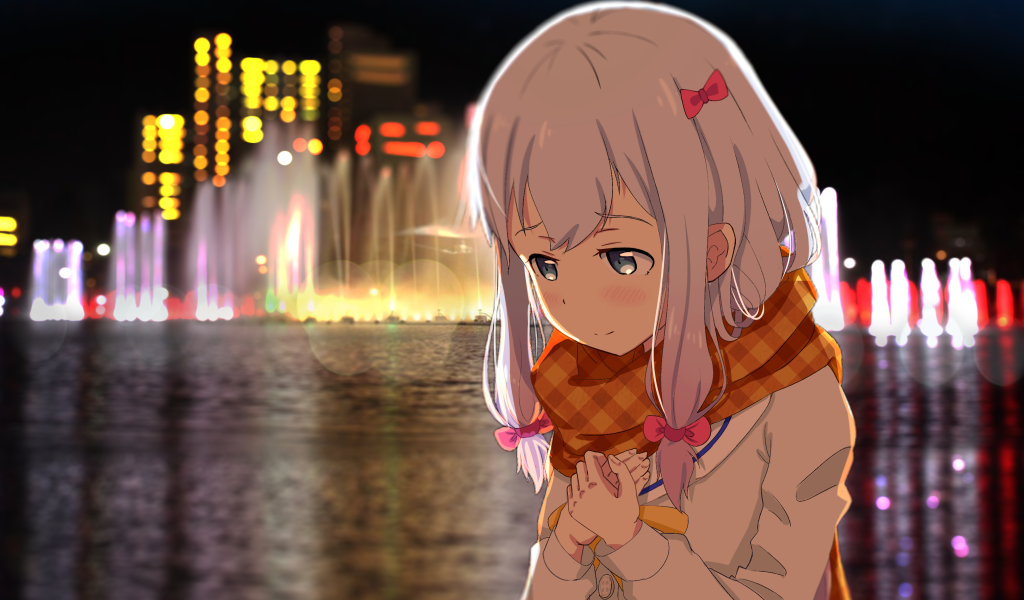 Девушка Идзуми Сагири аниме  Эроманга-Сэнсэй