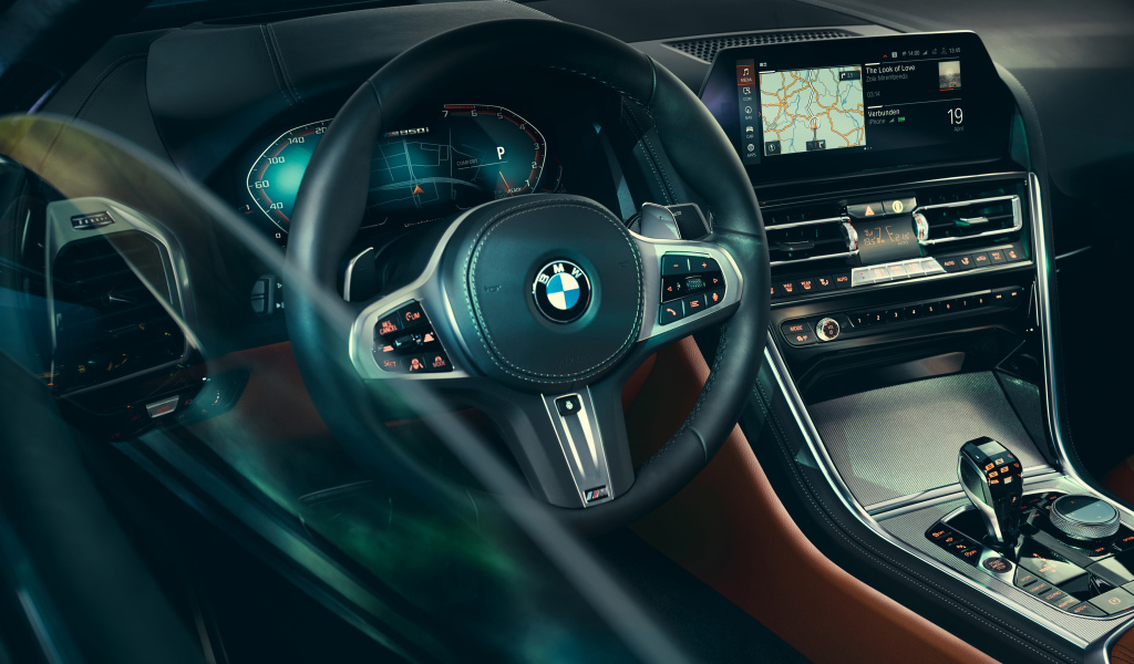 Кожаный автомобиль BMW 8 Series, 2019 года 