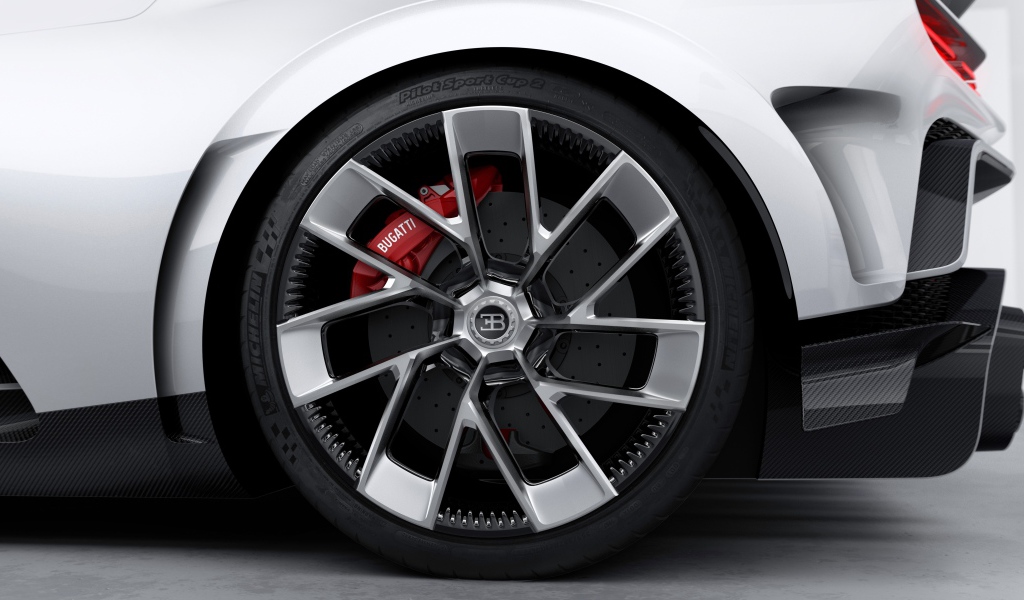 Колесо автомобиля Bugatti Centodieci 2019 года