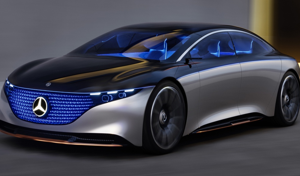 Автомобиль Mercedes-Benz Vision EQS 2019  года