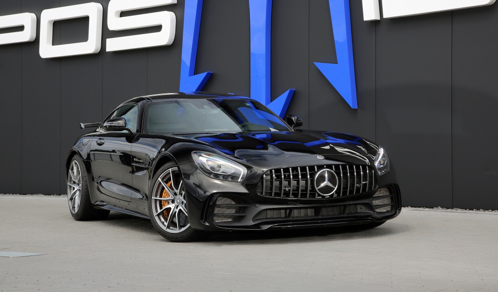 Черный мерседес Posaidon GT R RS830+ 2019 года 