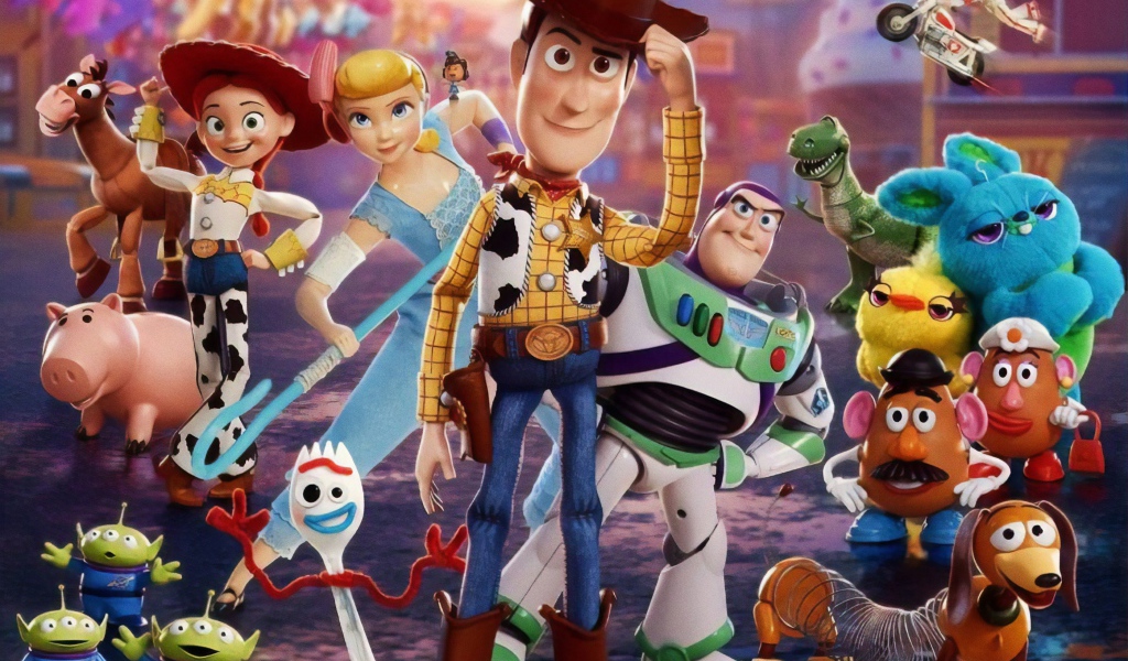 Персонажи мультфильма История игрушек 4 крупным планом