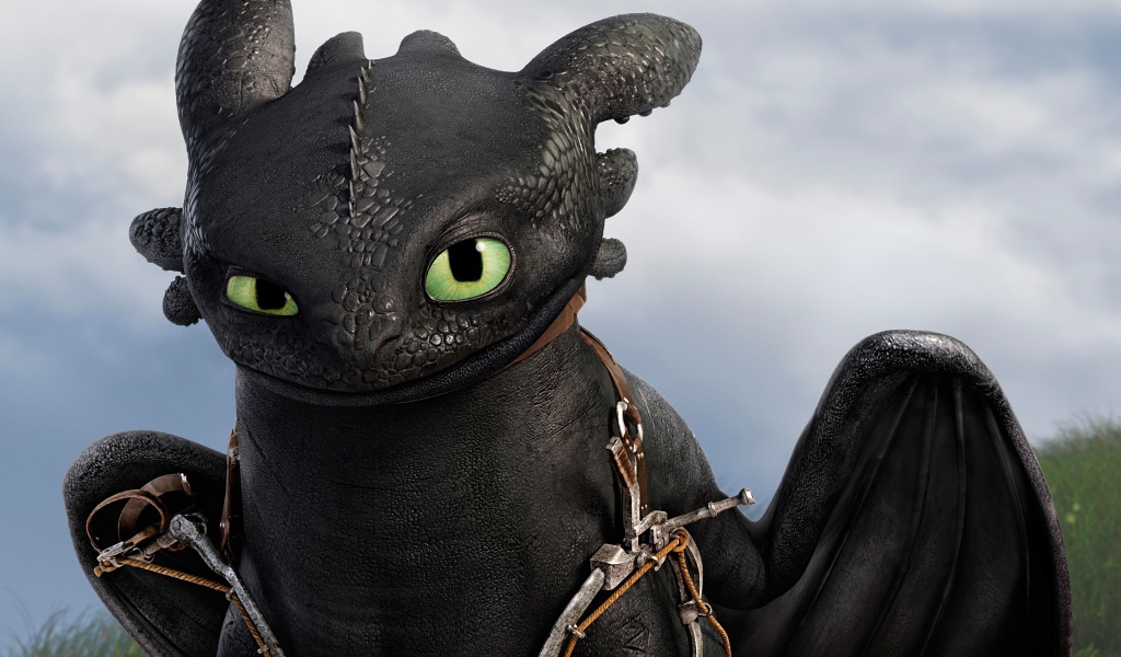 Беззубик персонаж мультфильма Как приручить дракона 3
