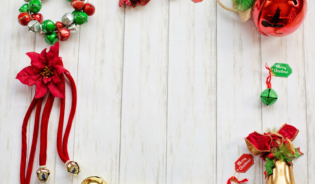 Шаблон для поздравительной открытки на Рождество