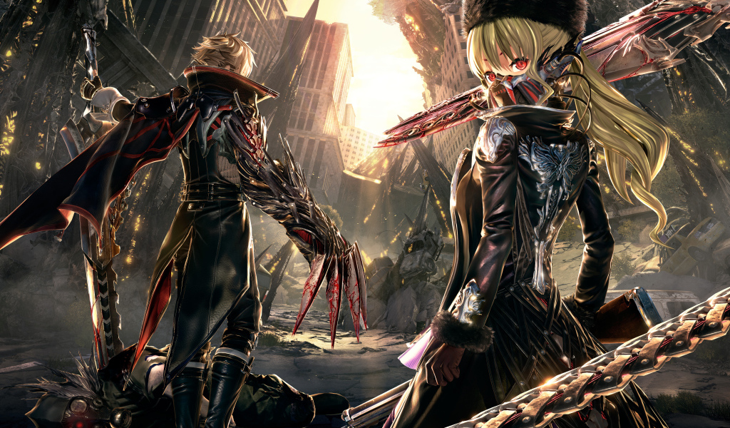 Новая видеоигра для PlayStation 4 Code Vein, 2019 года
