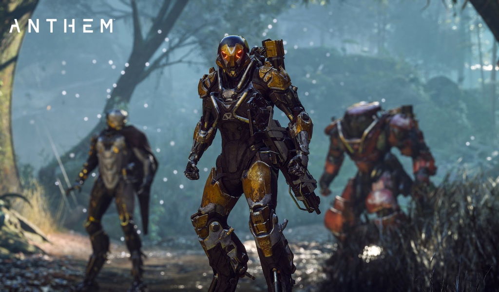 Персонажи компьютерной игры Anthem, 2019 года