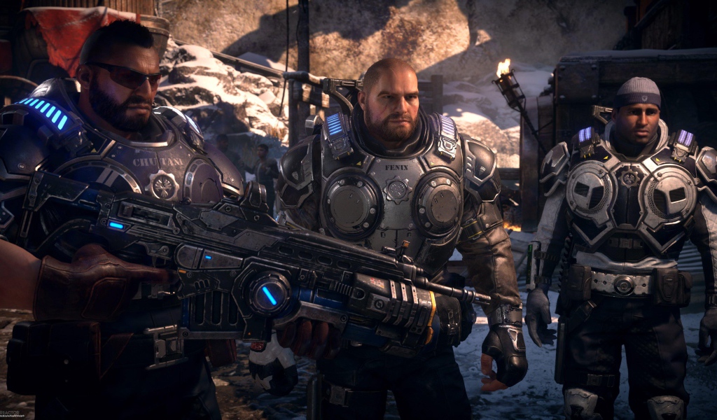 Персонажи компьютерной игры Gears 5, 2019