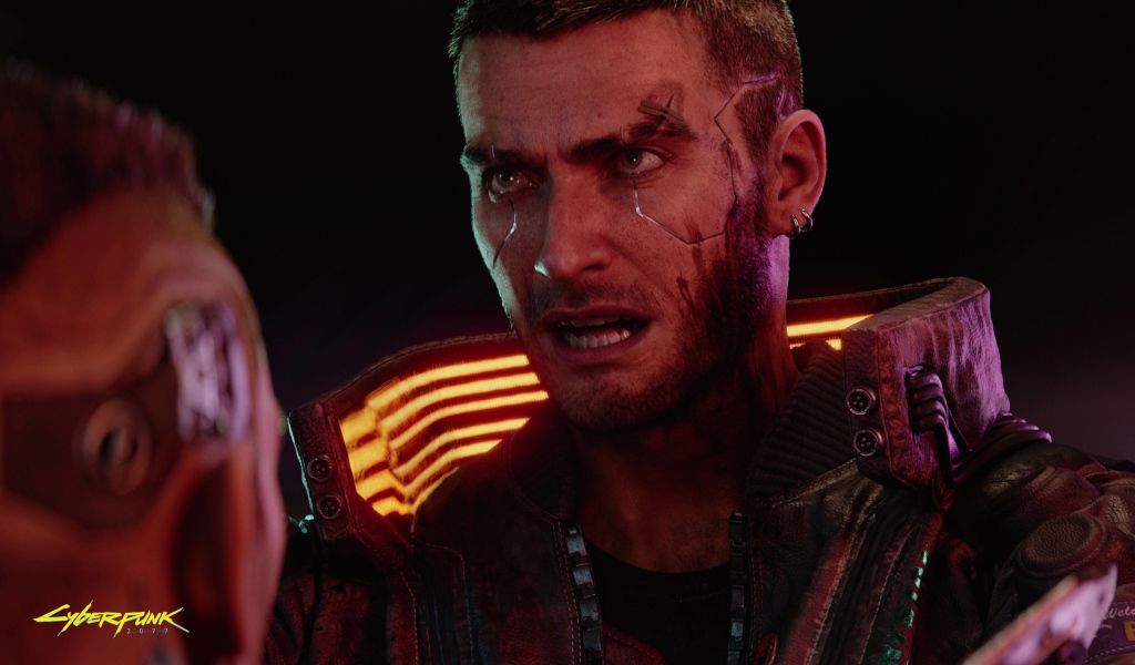 Персонажи новой компьютерной игры  Cyberpunk 2077