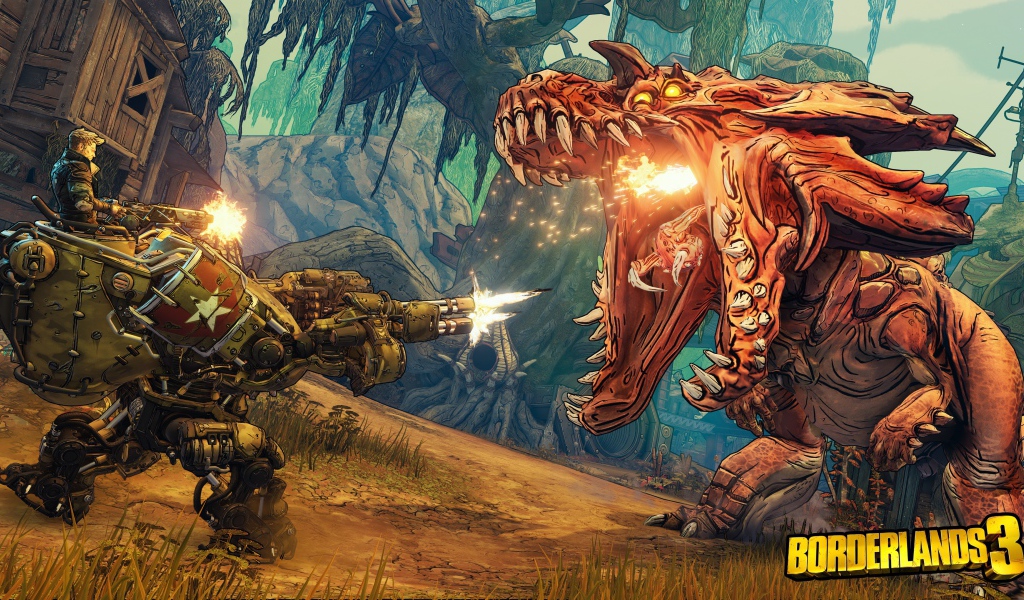 Компьютерная игра в жанре экшена Borderlands 3