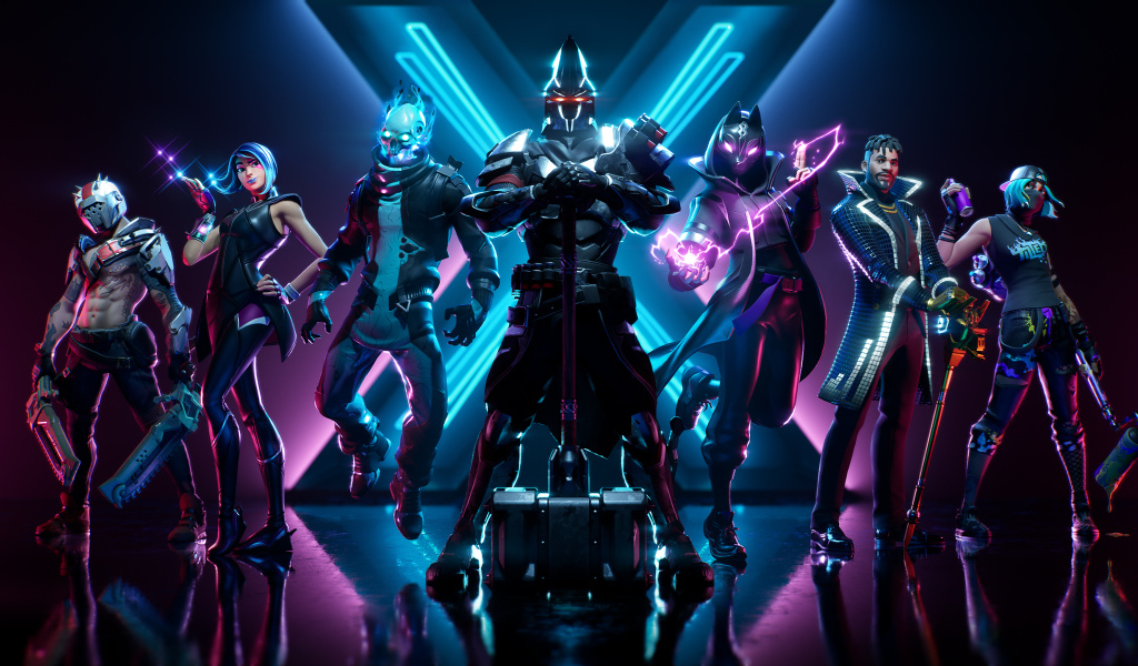 Постер компьютерной игры Fortnite Season X, 2019