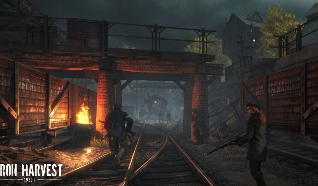 Кадр компьютерной игры Iron Harvest, 2019 года