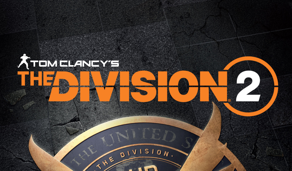 Логотип компьютерной игры Tom Clancy’s The Division 2, 2019