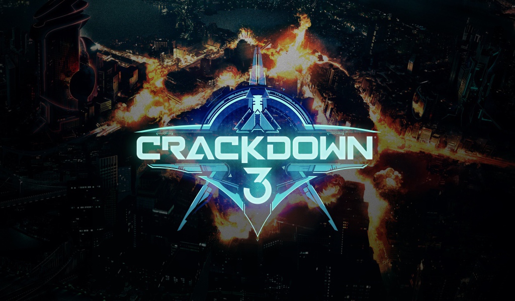Логотип новой компьютерной игры Crackdown 3, 2019