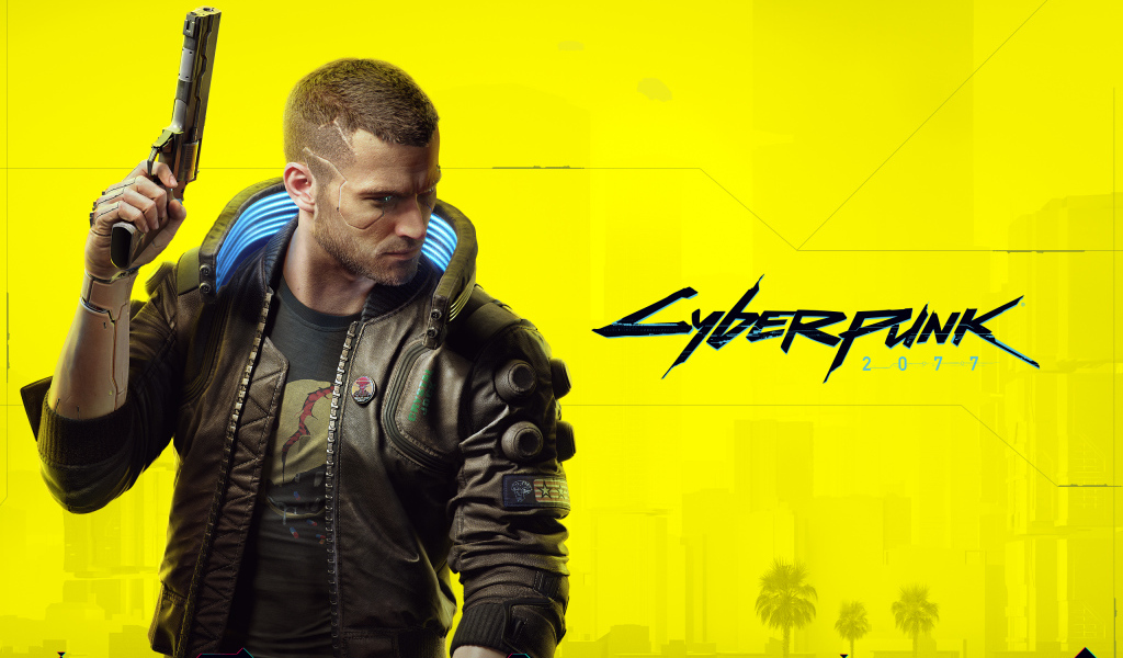Постер компьютерной игры Cyberpunk 2077