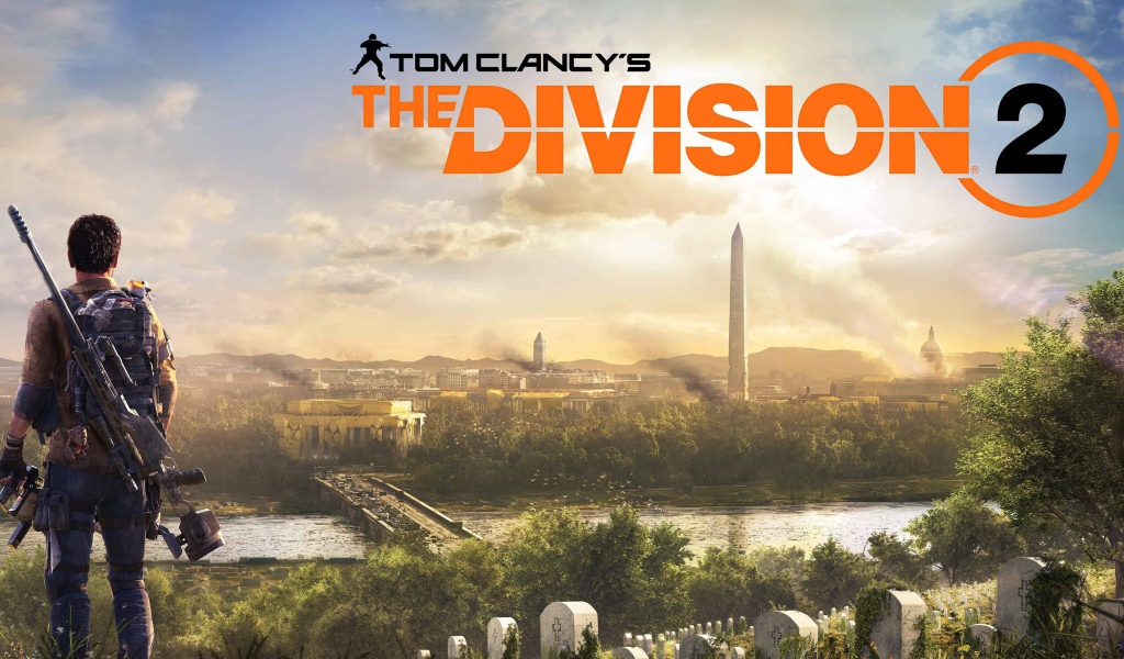 Постер компьютерной игры Tom Clancy’s The Division 2, 2019 года