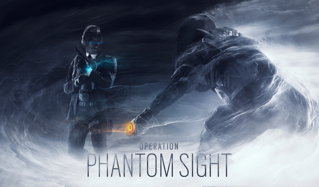 Постер компьютерной игры Rainbow Six Siege: Operation Phantom Sight, 2019