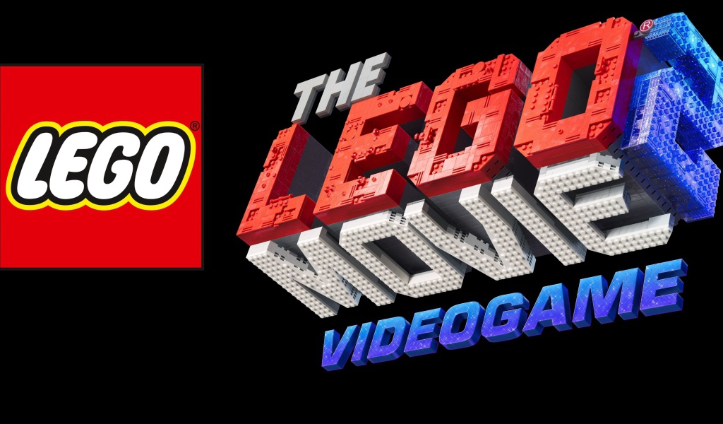 Постер новой видеоигры The Lego Movie 2 Videogame, 2019 года на черном фоне