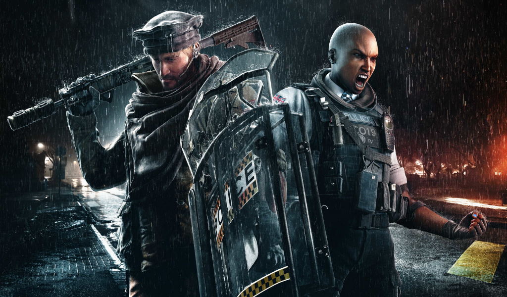 Постер компьютерной игры  Rainbow Six Siege, 2019