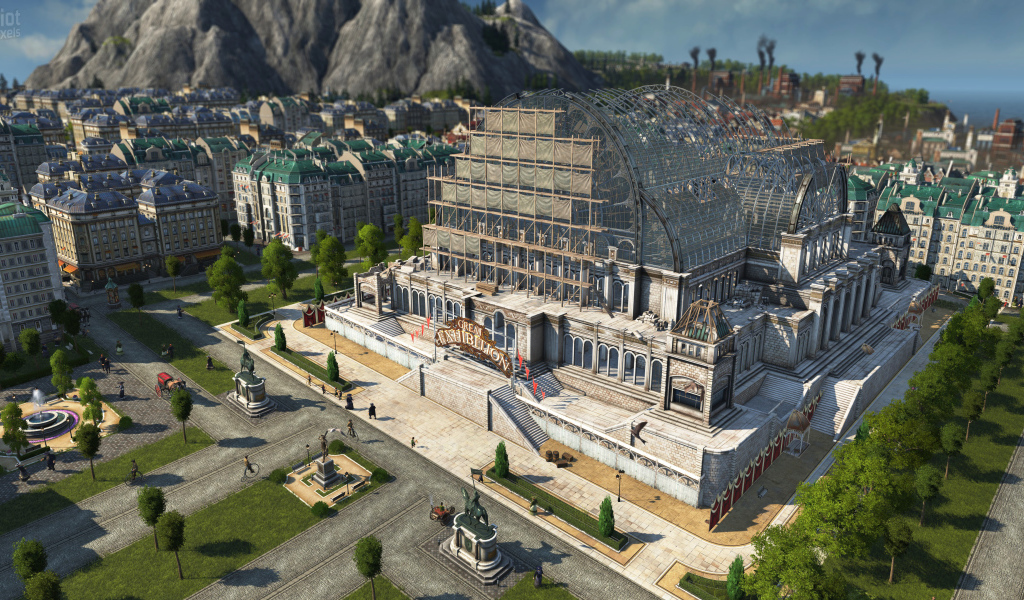 Скриншот компьютерной игры Anno 1800, 2019 года