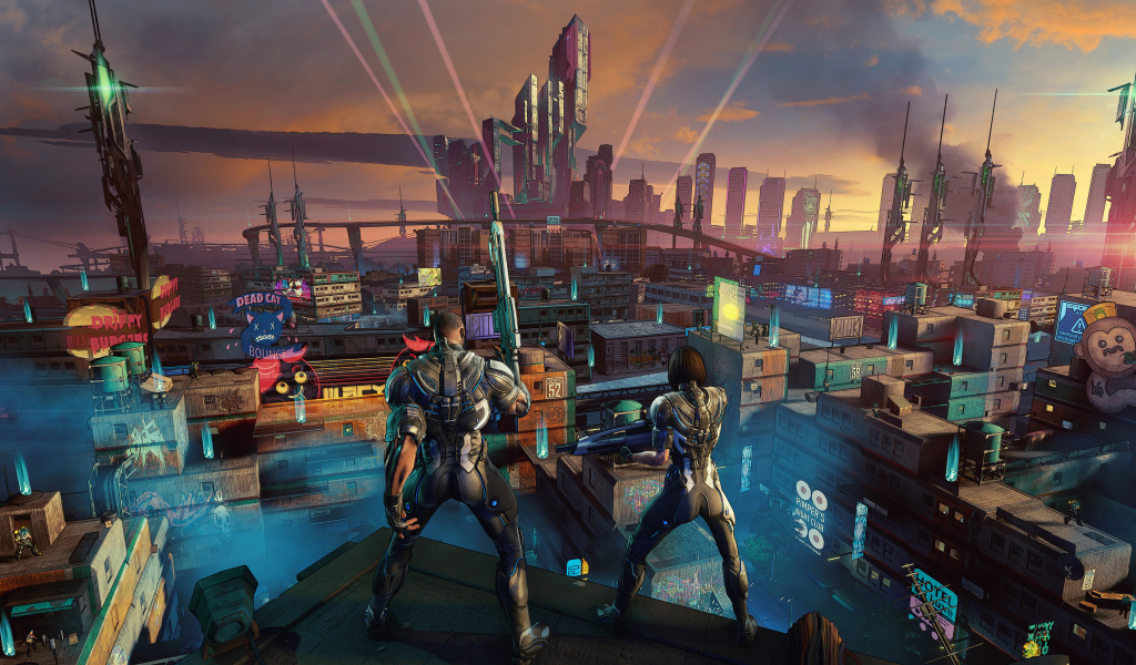 Скриншот компьютерной игры Crackdown 3, 2019