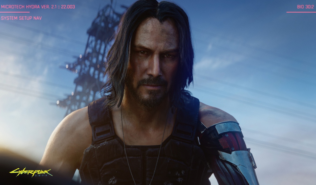 Скриншот компьютерной игры  Cyberpunk 2077