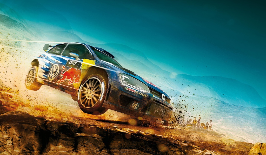 Скриншот новой гоночной видеоигры Dirt Rally 2.0, 2019 года