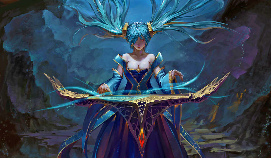 Сона чемпион игры Лига легенд