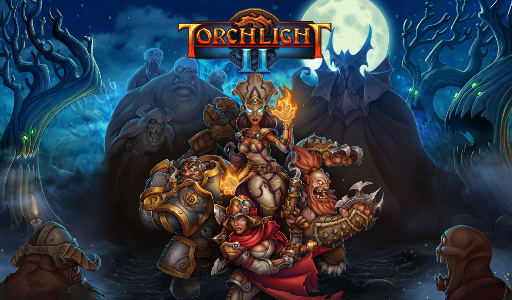 Постер компьютерной игры Torchlight II