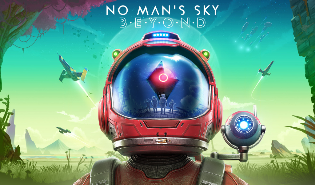 Постер видеоигры No Man's Sky Beyond, 2019