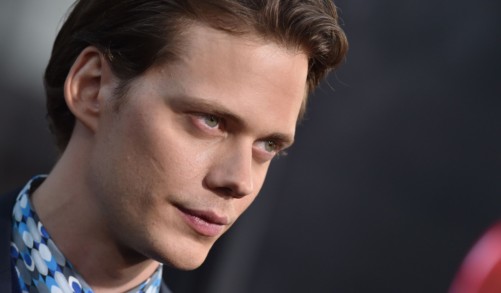 Актер Билл Скарсгорд лицо крупным планом