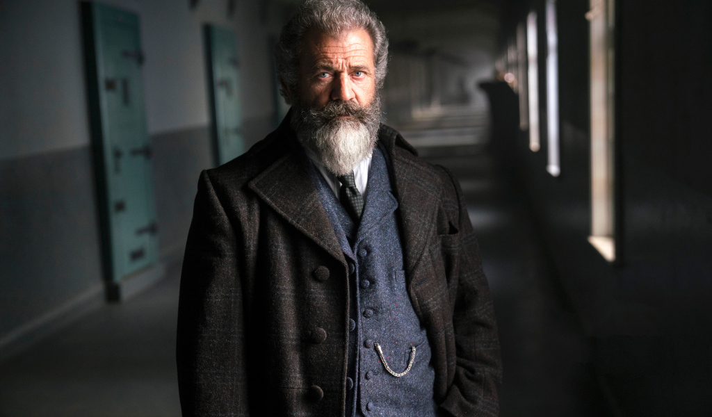 Популярный актер Мел Гибсон с бородой