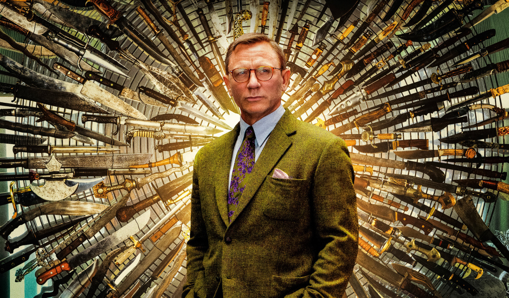 Актер Дэниел Крэйг в фильме Достать ножи, 2019