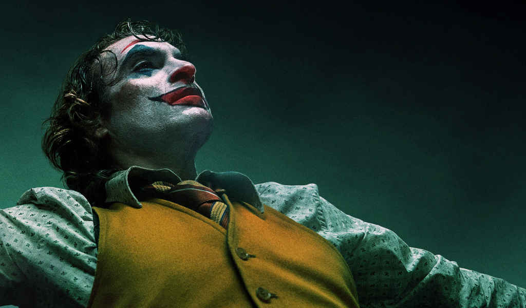 Актер Хоакин Феникс в фильме Джокер, 2019