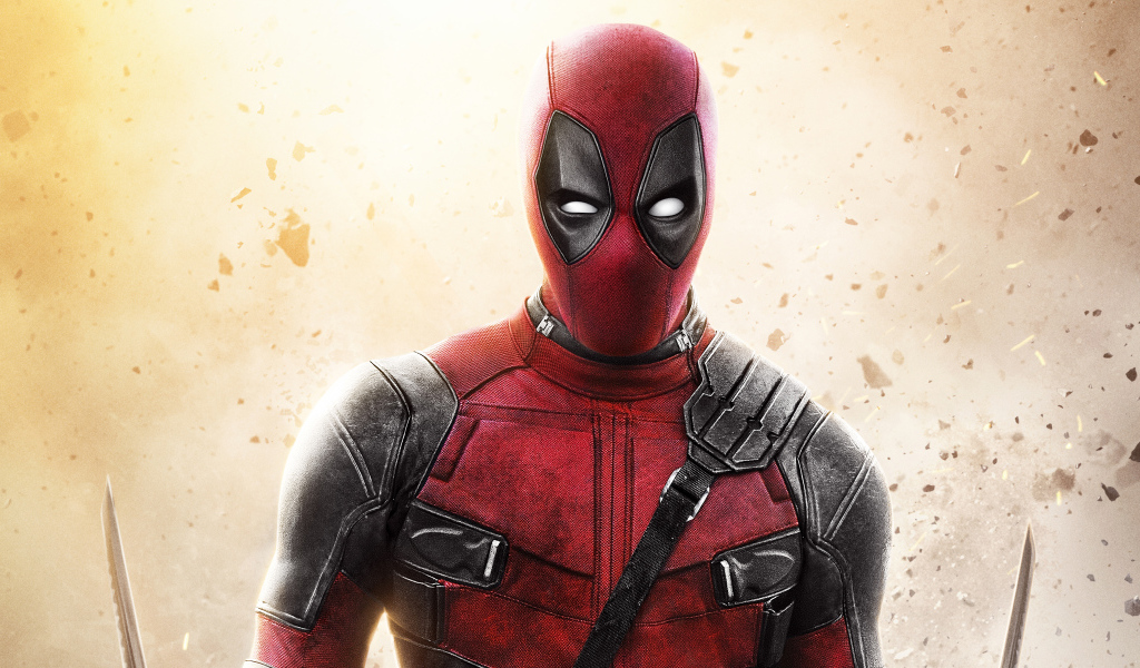 Персонаж Дэдпул в костюме 