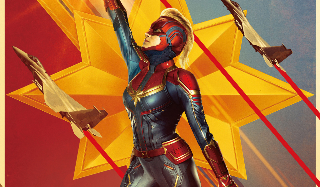 Персонаж нового супергеройского фильма Капитан Марвел, 2019
